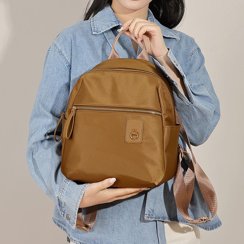 Oxford Cloth Large Capacity Simple Commuting Temperament Backpack for Women Korean Style Casual and Versatile Backpack