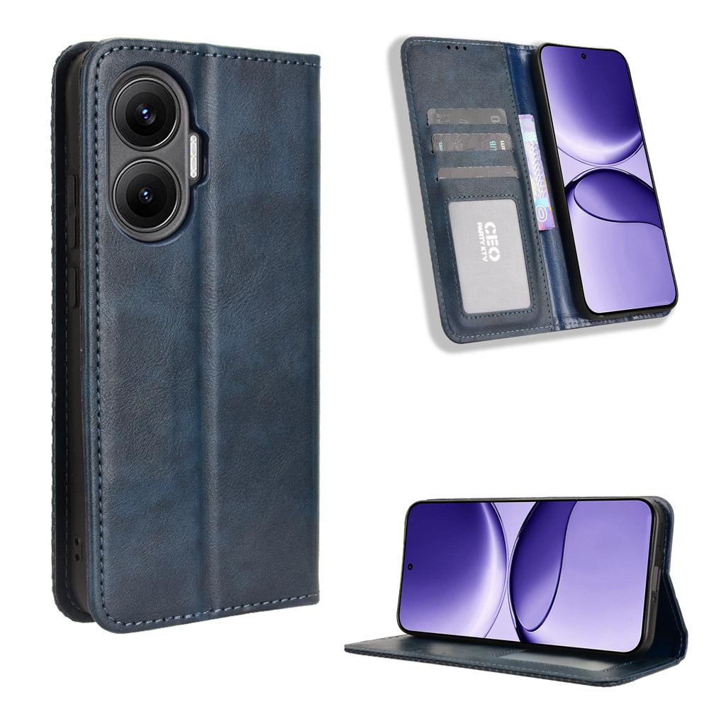 For Xiaomi Redmi Turbo 4 Pro 5G Leather Case Wallet Stand Retro Texture Phone Cover
