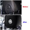 For Mercedes Benz C E GLC Class W205 W213 X253 Car Head Pillow Headrest Lifting Adjust Switch Button Cover Trim Decorate Sticker