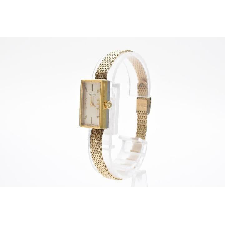 Used ZENITH Quartz Square Rectangle Watch 2-Hand Fixed