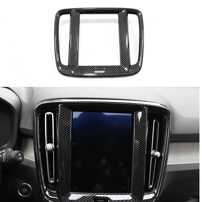 

Для Volvo XC40 ABS навигационная карта GPS дисплей отделка рамка крышка экрана украшает