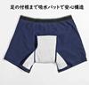 Idealands Incontinence Deodorizing Pure with Prevention Absorbent Size M Men's Briefs, Oasis, Side-Leakage Pads, Blue,