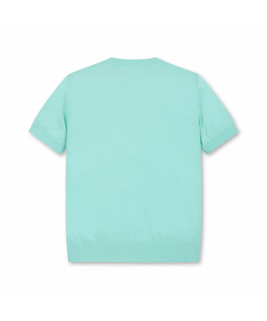 Goldeunbeeo (W) Chest Emb S/S Sweater G5Wam26201Mix