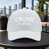 Versatile Casual Cruise Vibes Sandwich Cap Unisex Lightweight Adjustable Baseball Cap For Travel Parties Daily Wear