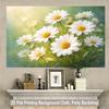 2D White Daisy Meadow Backdrop for Wedding, Bridal & Engagement Photography