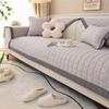 All-Cotton Sofa Cushion Four Seasons Universal Pure Cotton Cushion Simple Modern Non-Slip Sofa Cover Backrest Towel Cover Cloth