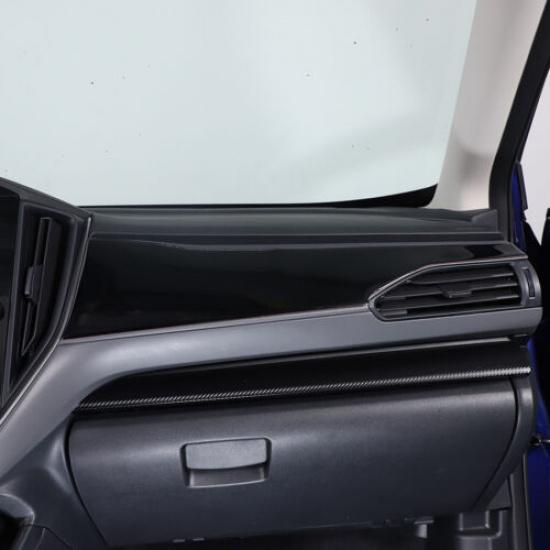 Glossy Piano Black Dashboard Panel Trim Sticker For Subaru Crosstrek 2024+