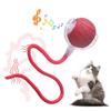 Widerstandsfähiger automatischer Fesselball, Spielzeugball, Selbstunterhaltungs- und Stressabbauwerkzeug mit Seil, Haustierbedarf, Hüpfball