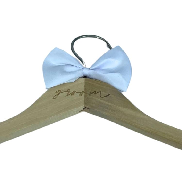 2 Pezzi Gruccia MultiFunzionale in Legno per Matrimonio Gancio Antipolvere Porta Abiti per Occasioni Formali Abito da Sposa e Abito da Sposo