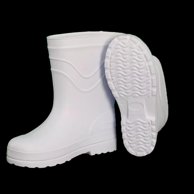 Handun Mid-Calf White EVA Rain Boots