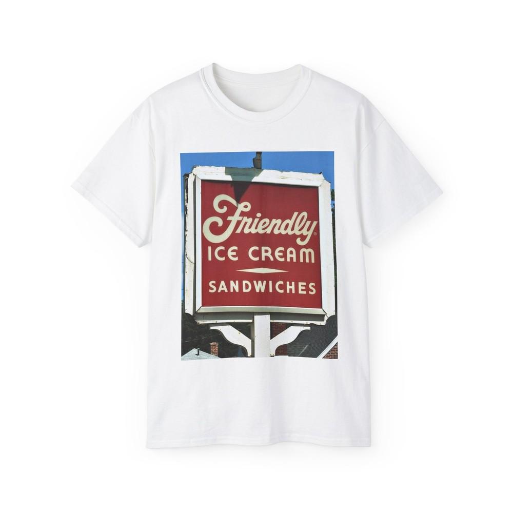 Friendlys ice cream T-shirt vintage New England restaurant chef Ultra Cotton Tee Unisex T-Shirt S