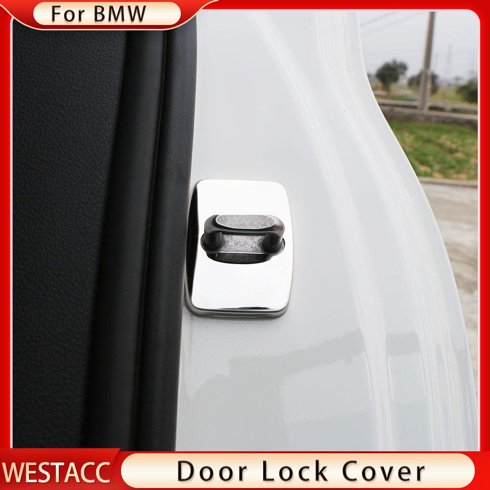 4 bucăți/set capac de blocare a ușii mașinii autocolante pentru ușă pentru BMW X1 X3 X5 X6 E70 E71 E91 E92 E93 F20 F15 F13 M3 E34 X5 E53