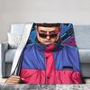 Oliver Tree Vector Illustration Flannel Blanket Fashion Throw Blanket for Home 125*100cm Quilt