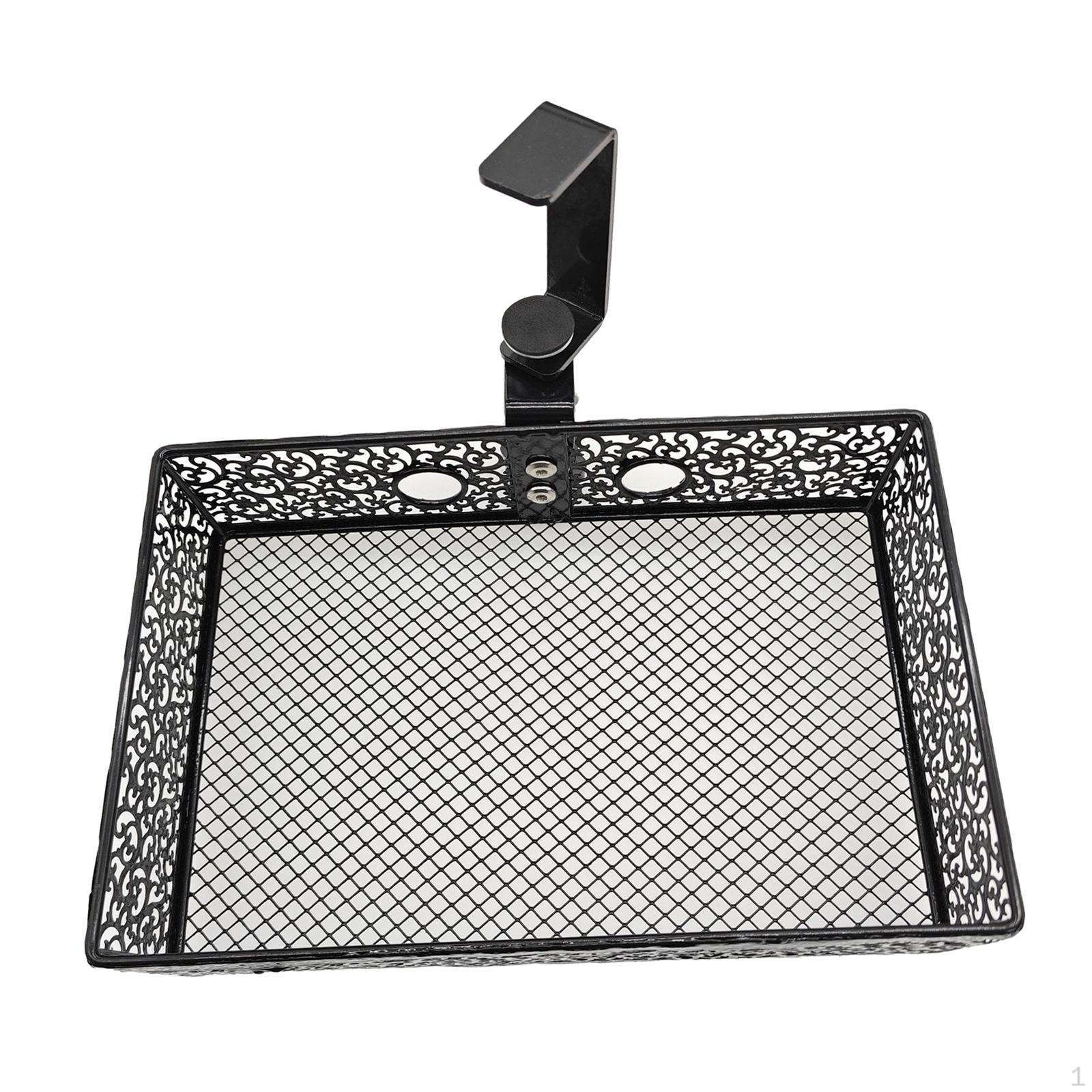 

Компактный настольный органайзер со скрытым ящиком — изящная металлическая стойка для офиса и дома чёрный