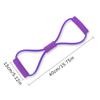 Resistance Bands Yoga 8 Word Tension Device Back Training Arm Open Fitness Rope Neck Exercise Stretch Equipment Belt