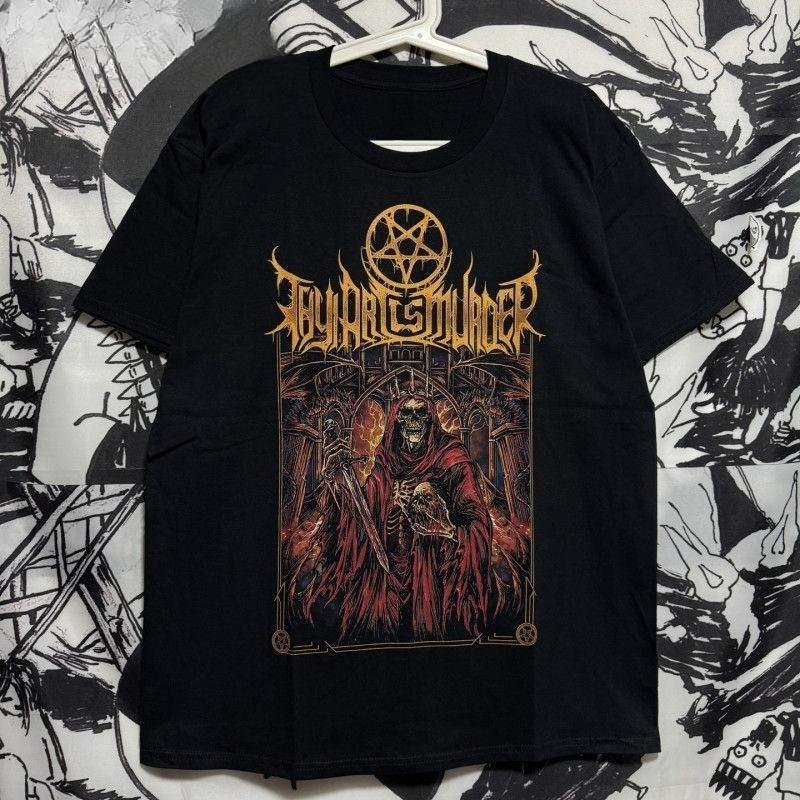 

Australian Death Metal Band Thy Art Is Murders Cotton Tshirt for Metal Rock Fans S