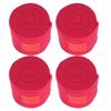 Horse Polo Leg Wraps Set of 4 Polyester Protective Bandage 10cm Width Thicken Lengthen Red