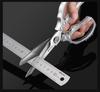 Multifunctional Kitchen Scissors: Stainless Steel for Barbecue, Fish, and Chicken Bones