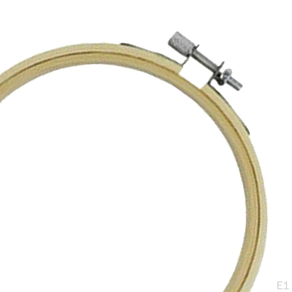 Bamboo Embroidery Stitch Circle DIY Needlework