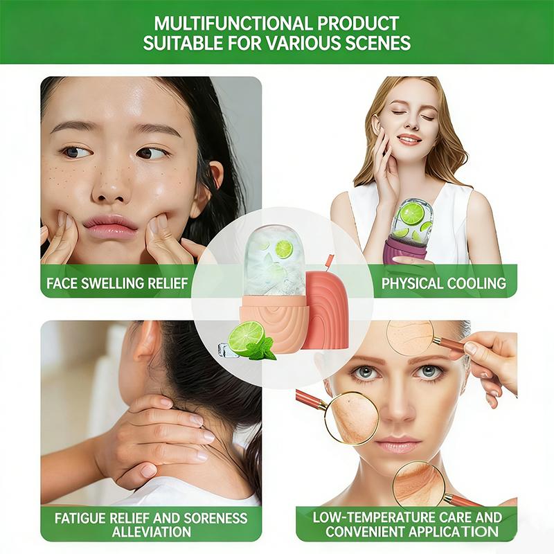 Silicone Mold Ice Roller Face Ice Mold For All Skin Types Face Roller Beauty Skin Care Tool