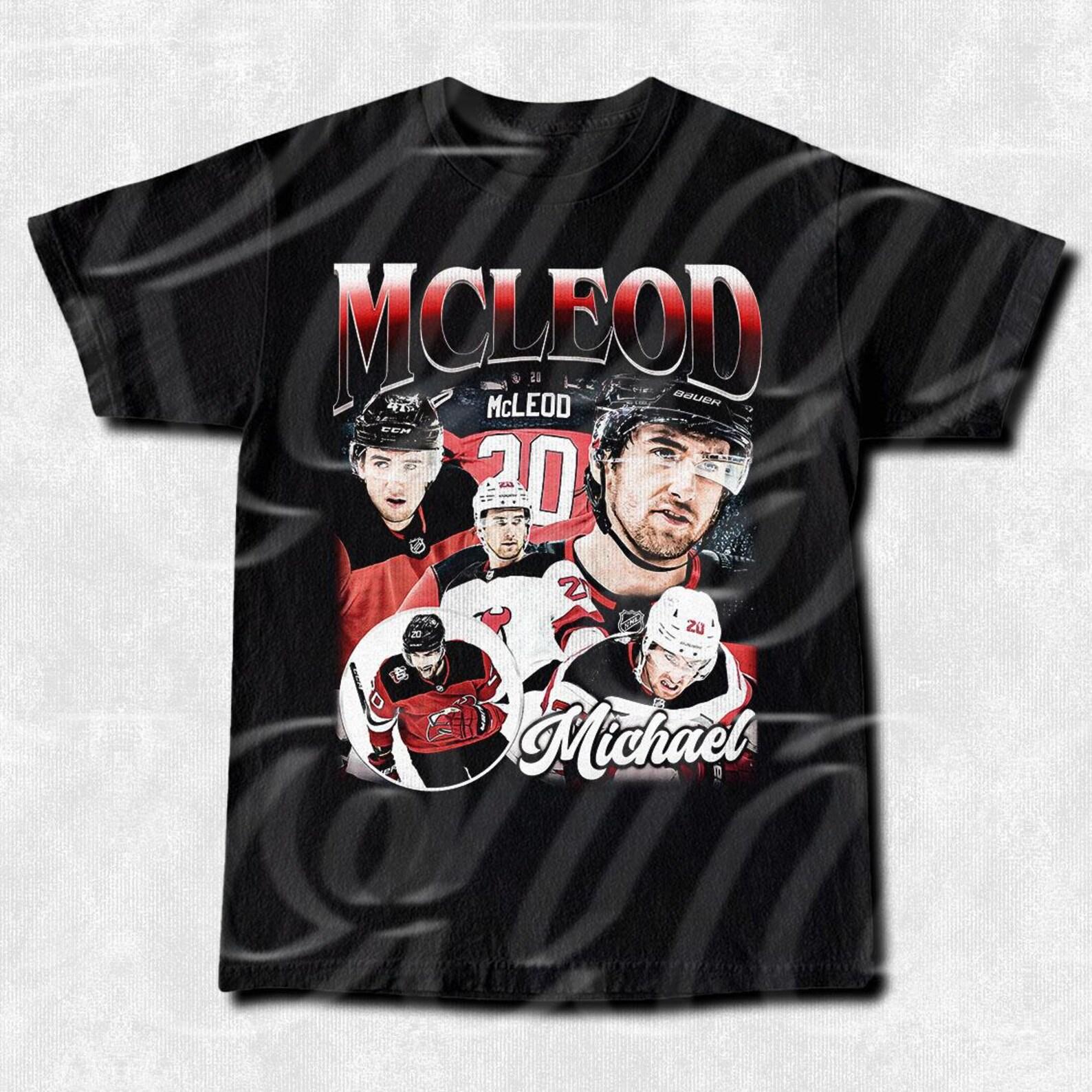Michael McLeod Hockey Shirt: 90s Canadian Ice Hockey Tee FD S