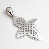 African Ethiopian Cross Silver Pendant for Men and Women