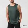 Mens Mask Button Sports Vest Hooded Splice Large Open-Forked Male Vest