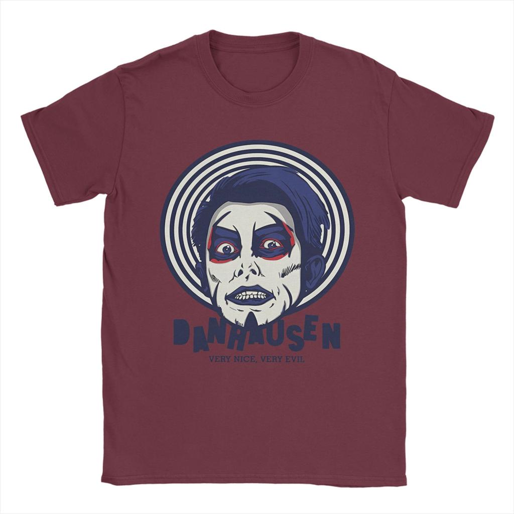 Men Danhausen Very Nice Very Evil T Shirt  Cotton Clothes Hipster Short Sleeve Round Collar Tees Gift Idea TShirt