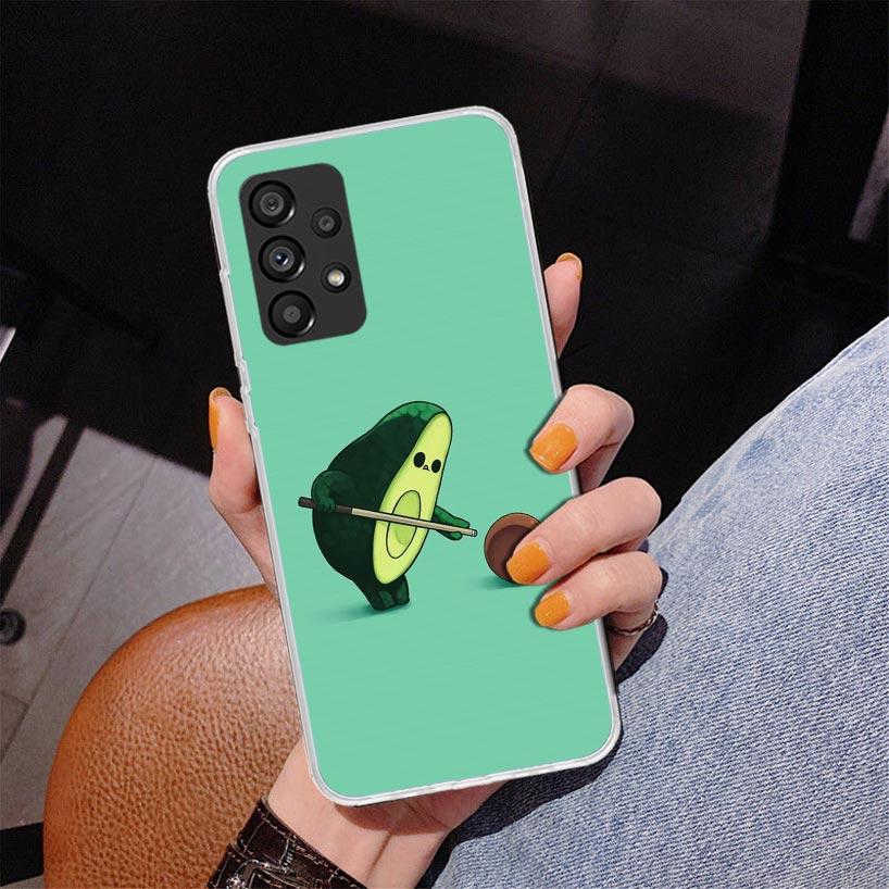 

Cartoon Fruit Avocado Phnoe Case for Samsung Galaxy A17 A37 A57 A16 A26 A36 A56 A15 A14 A13 A55 A54 A53 A35 A34 A33 A25 A24 A23 Samsung A17