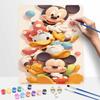 Disney animation digital oil painting Mickey Mouse Friends diy handpainted coloring painting home decoration wall art gift set 130