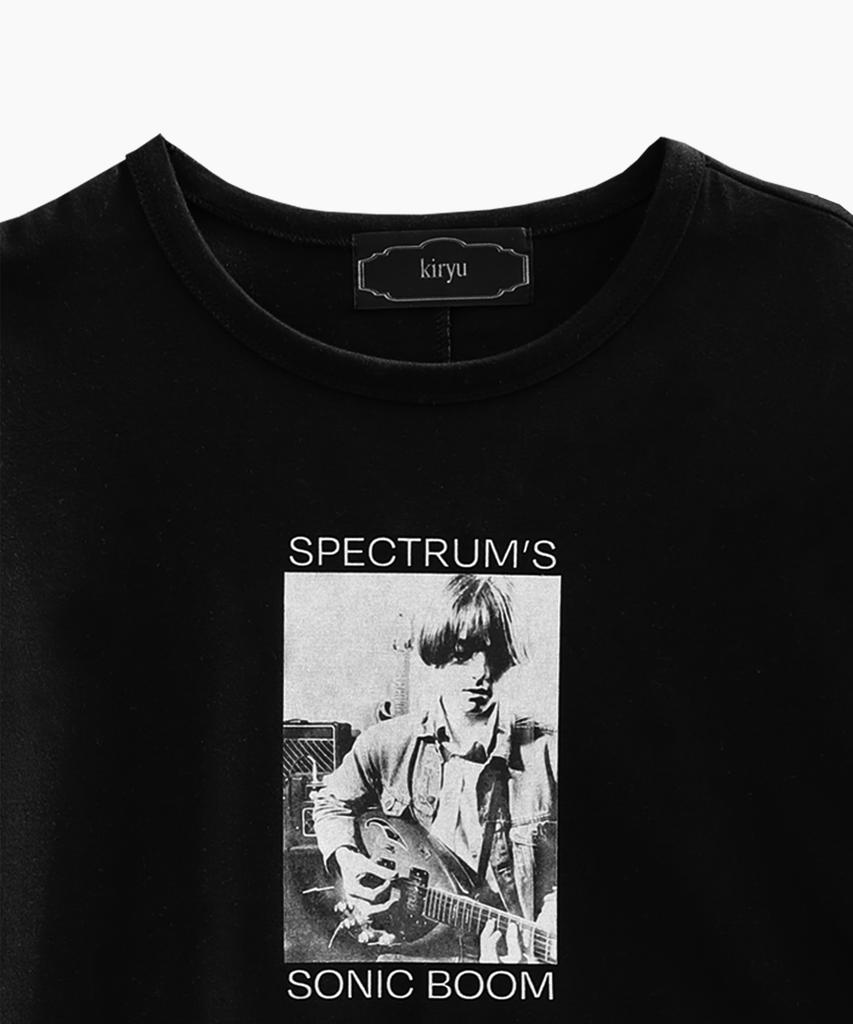 Kilyu Sonic Boom Layerd Long Sleeve T-Shirt_Black
