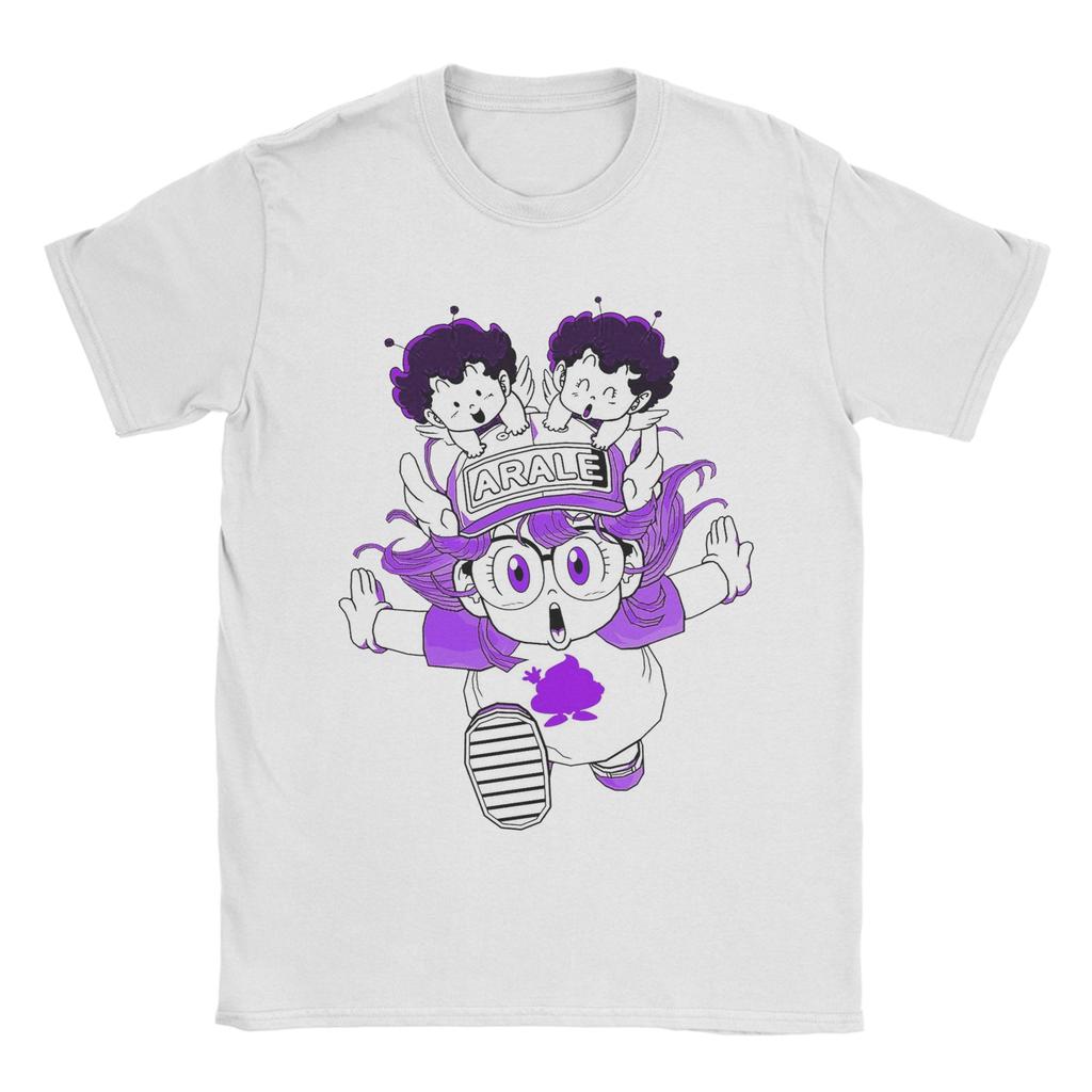 Summer Arale Norimaki  Dr Slump  Fashion TShirts  Cotton Tshirt for Couple Y2K Classic Design Short Sleeve Tops