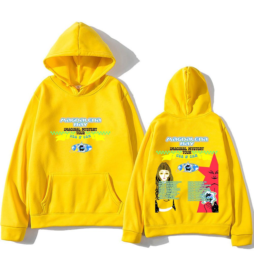 Magdalena Bay Imaginal Mystery Tour Hoodies New Harajuku Aesthetic Pullovers Women Men Fashion Hooded Sweatshirts High Quality