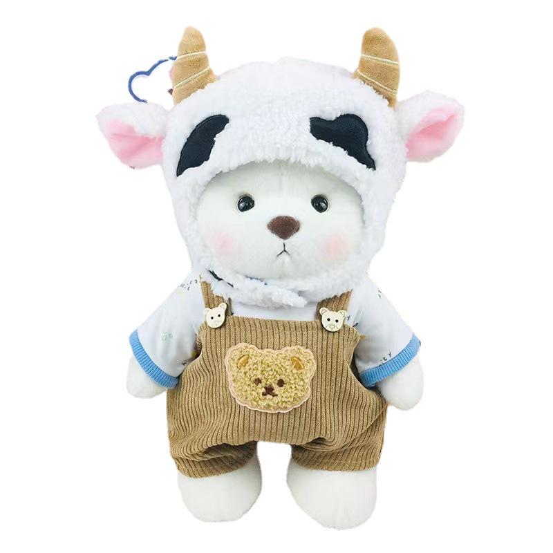 Jucărie de pluș Lina Bear de 30 cm cu pijama de travestit