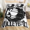 Volleyball Sport Bettwäsche Set Sport Thema Bettbezug King Queen Aquarell Volleyball Bettbezug Ball Spiel Quilt Abdeckung