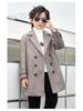 Boys' Mid-Length Wool Trench Coat - Stylish and Warm Korean-Style Overcoat for Autumn and Winter