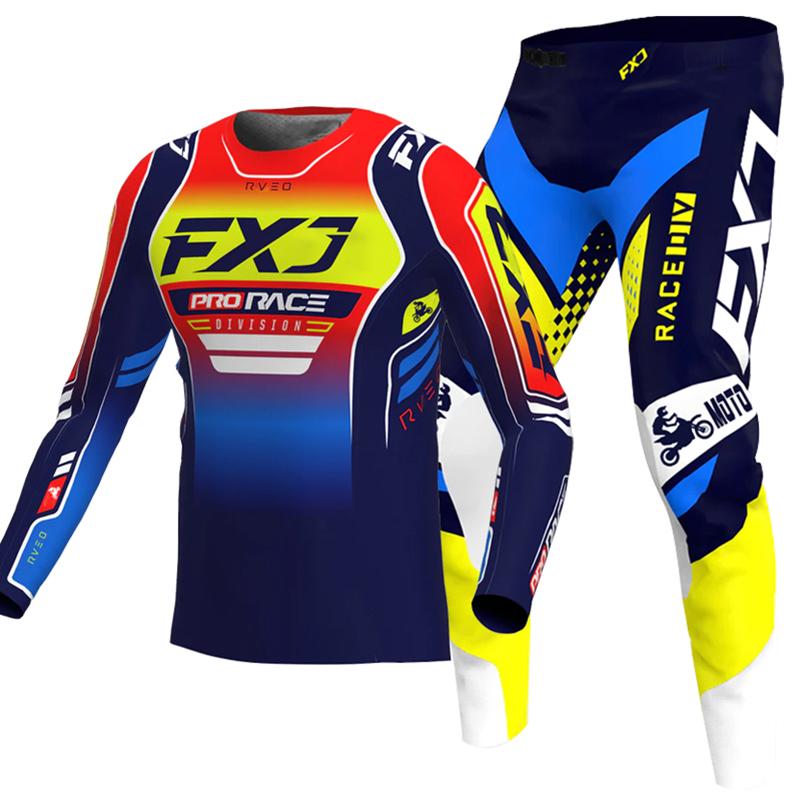 Motocross-Ausrüstungsset für Kinder 4 5 6 7 8 9 10 11 12 13 Jahre Jugend Kind Motorrad Junge Mädchen Jersey Hose Kits Rennanzug Offroad Enduro MX MTB