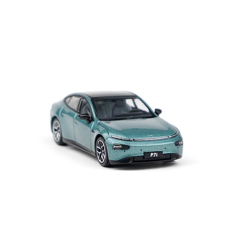 

Brickhouse XCARTOYS 1:64 Green Xpeng P7i EV Sports Model Diecast Metal Car BN