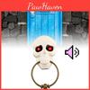 Spooky Halloween Doorbell Decorative Skull Design Light Up And Sound Effect Prop