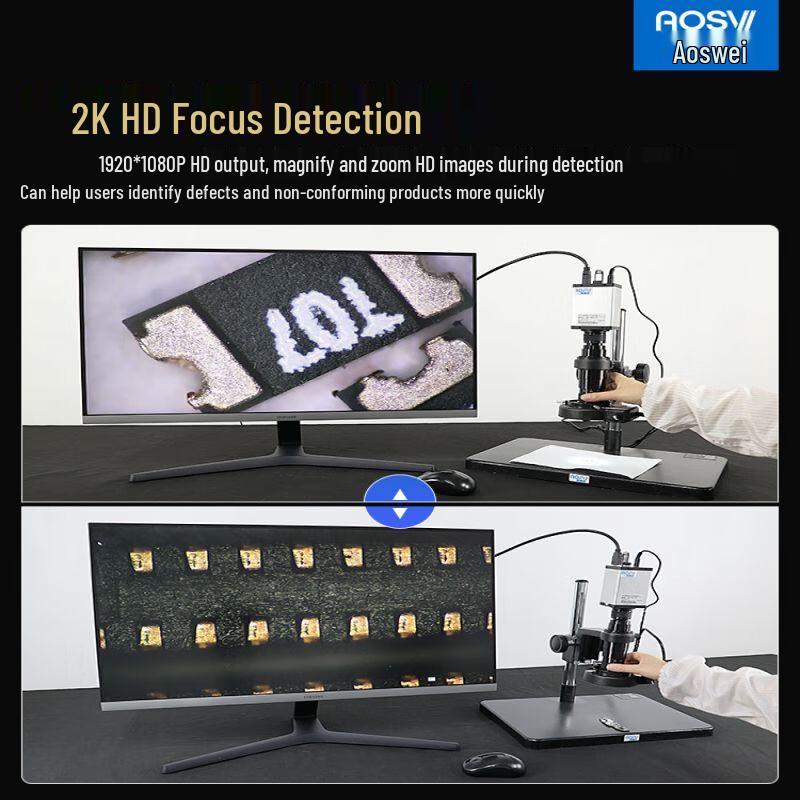 Aosiwei HD Digital Industrial Microscope