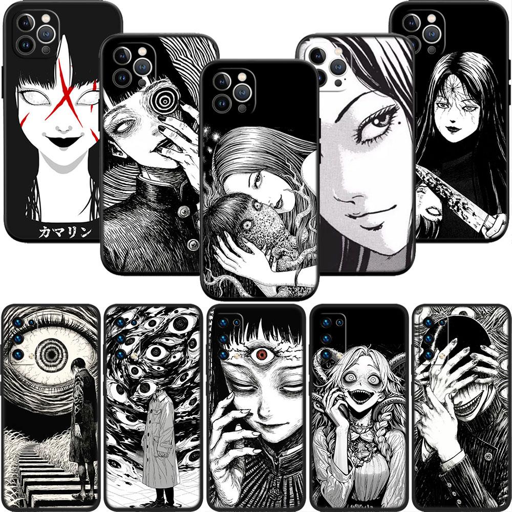 LO52 Horror Junji Ito Tomie Soft Shell Phone Case for Xiaomi Xiaomi Poco M4 M5 M6 M7 X3 X6 X7 F8 Ultra Pro GT NFC