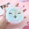 Plush Cartoon Wallet Small Cash Card Bag Party Favors Storage Zipper Purse Handbag Organizer Travel