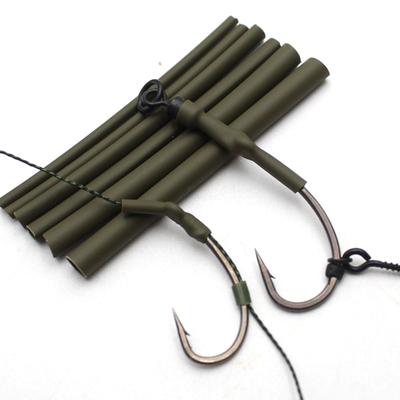 30PCS Karpfen Angeln Zubehör Matte Silikon Schrumpf Schlauch Rig Rohr Für Karpfen Angeln Ronnie Rigs Haar Rig Terminal angelgerät