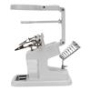 Desktop LED Hands Free Magnifying Glass for Reading Inspection Soldering RepairingWhite