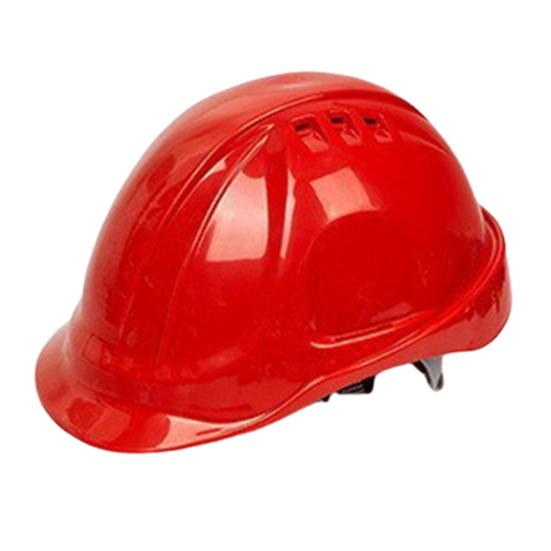Construction Security Helmet with Ventilation System Adjustable 4-Point Ratchet Suspension Industrial Work Head Protection ABS Hard Hat