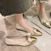 Fashion 2025 New Ladies Shoes Shallow Women's Flats Fashion Belt Buckle Hot Sale Daily Plus Size Best Seller Comfortable Flat Low Heels