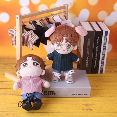 Fashion Style Doll Clothes Multicolors Idol Doll Outfit Doll T-shirt 15/20cm Cotton Stuffed Dolls