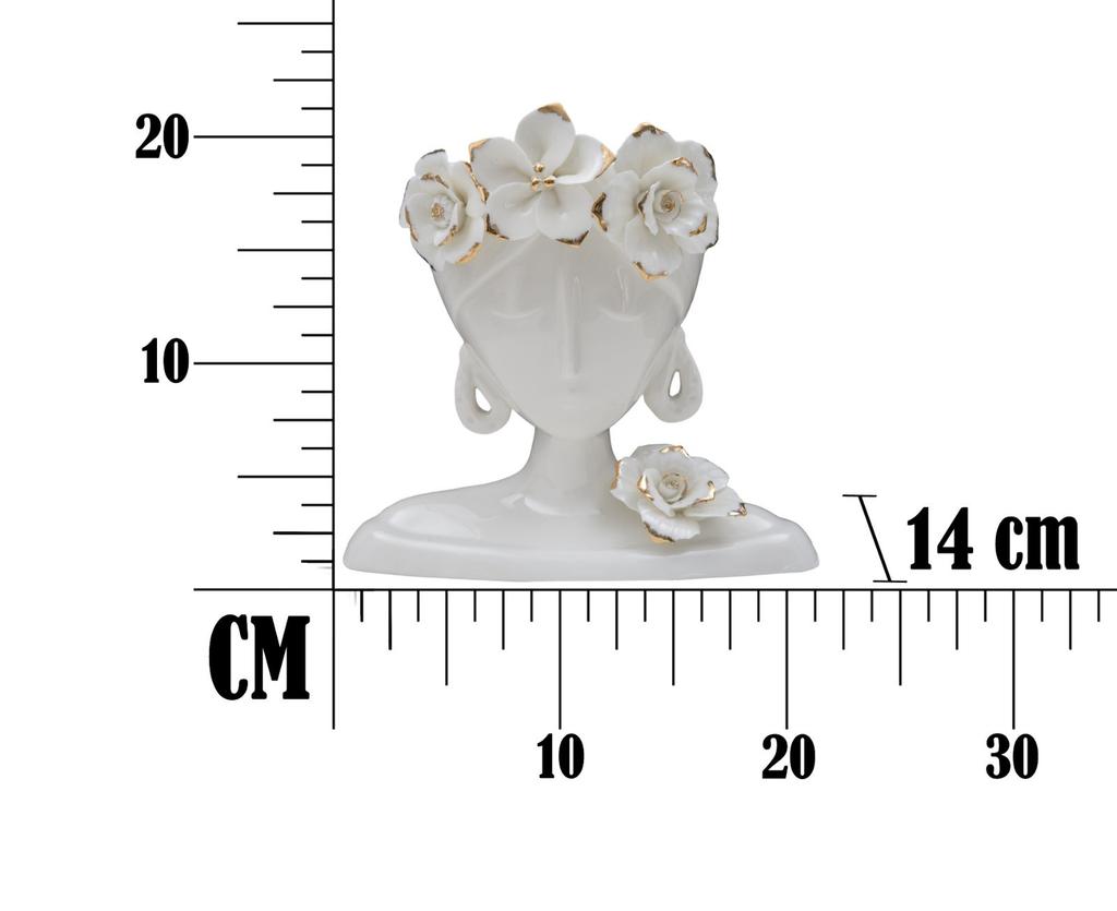 Vase Woman Young Cm 21,7X14X21