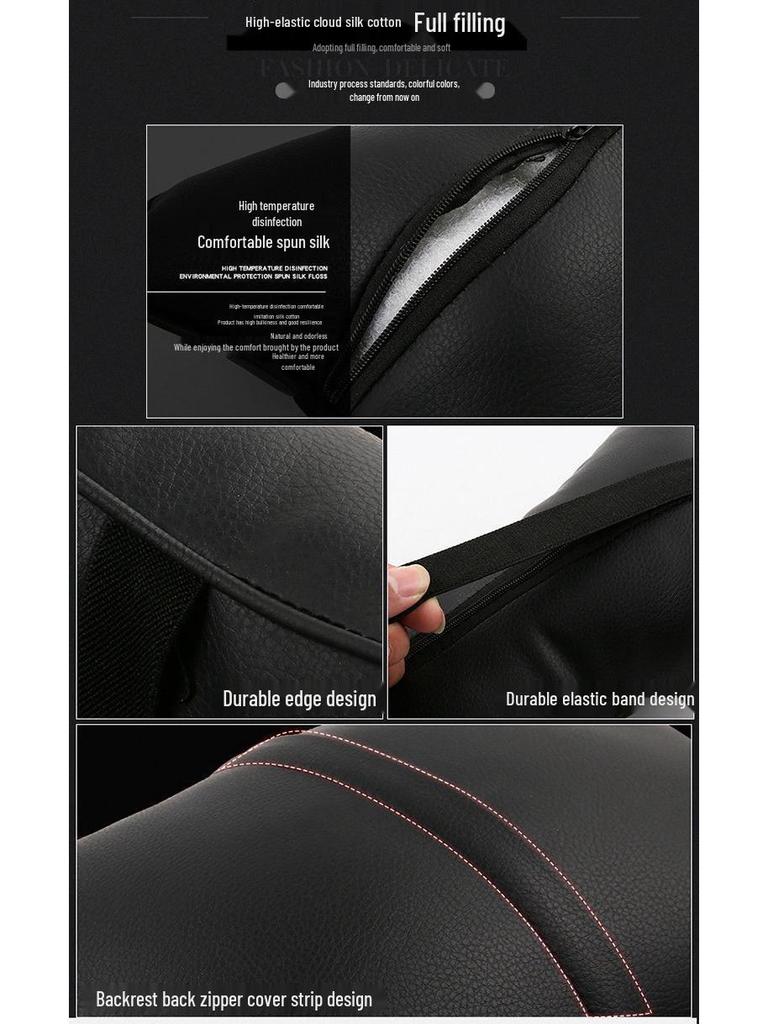 Reposacabezas y cojín de respaldo para coche eléctrico BYD Han (modelos Song/Qin/Plus/Seal) y almohada para cuello y cintura