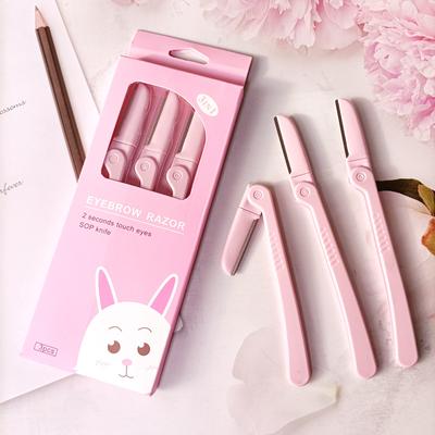 Herramienta de depilación para el cuidado de la cara para mujer, afeitadora de maquillaje, cuchillo, recortador de cejas, Rezors de afeitado seguros